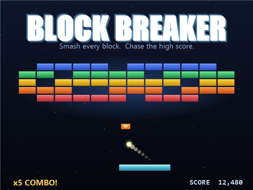 Block Breaker Arcade Game Preview