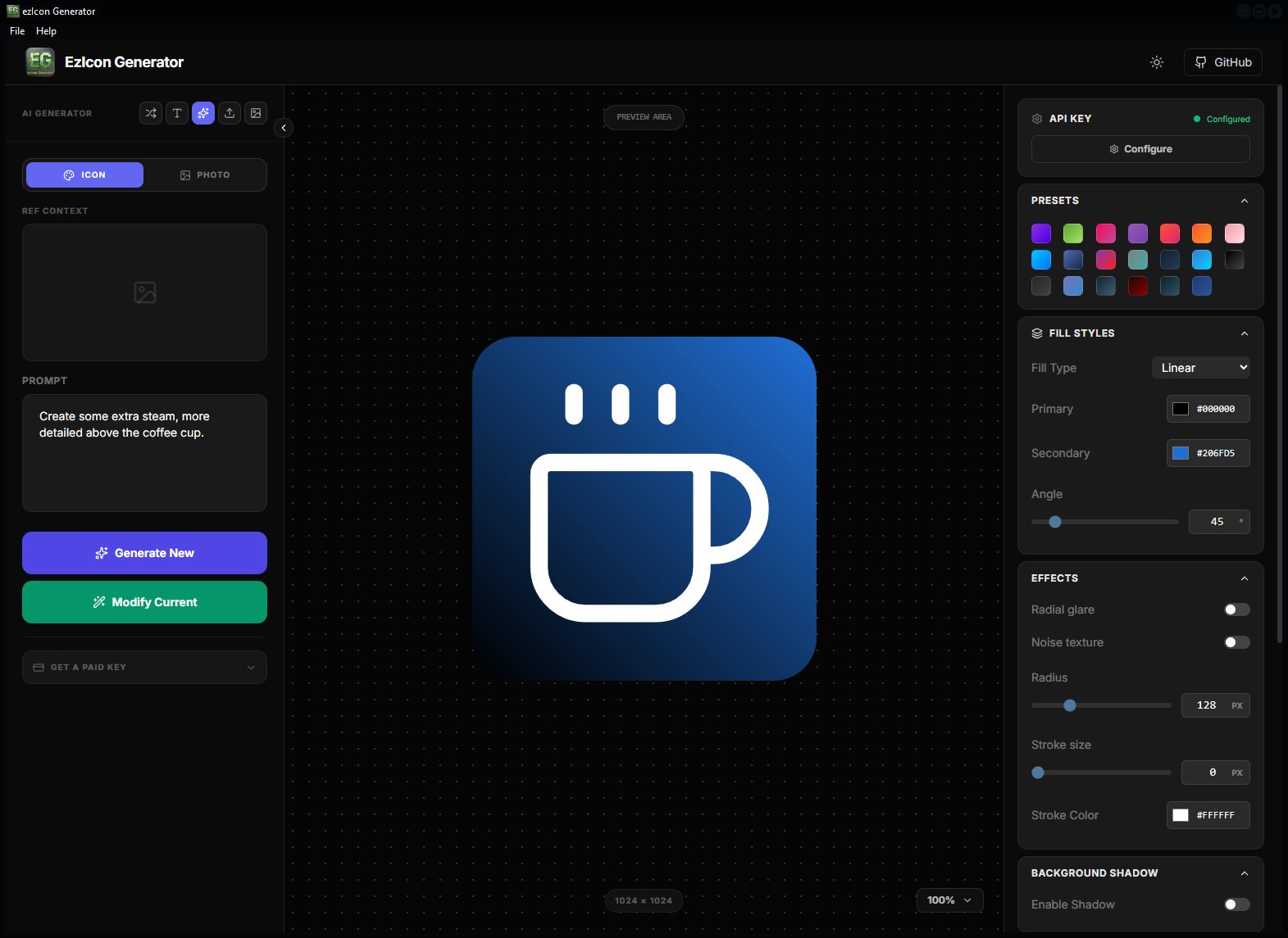 ezIcon Creating Custom Font Symbol Icon